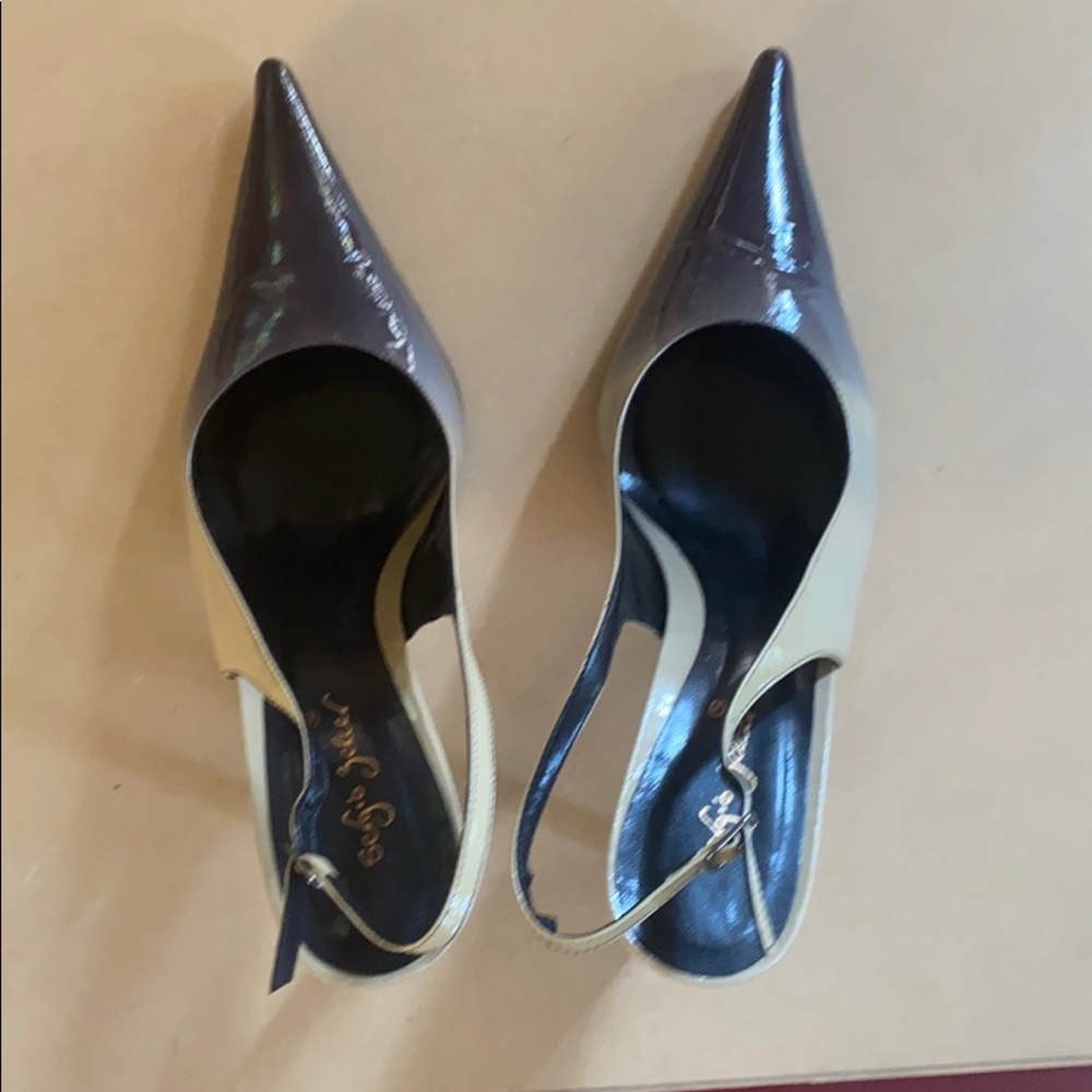 Made in Brazil leather stilletoes